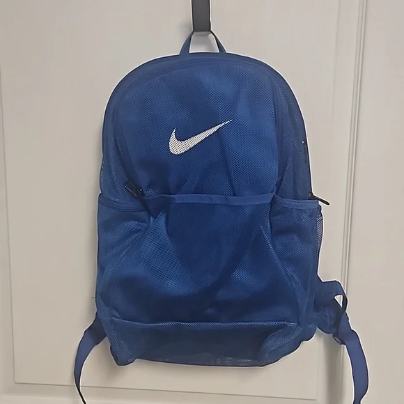 Nike | Bags | Nike Brasila Mesh Training Backpack Royal Blue Workout  Training Sports | Poshmark